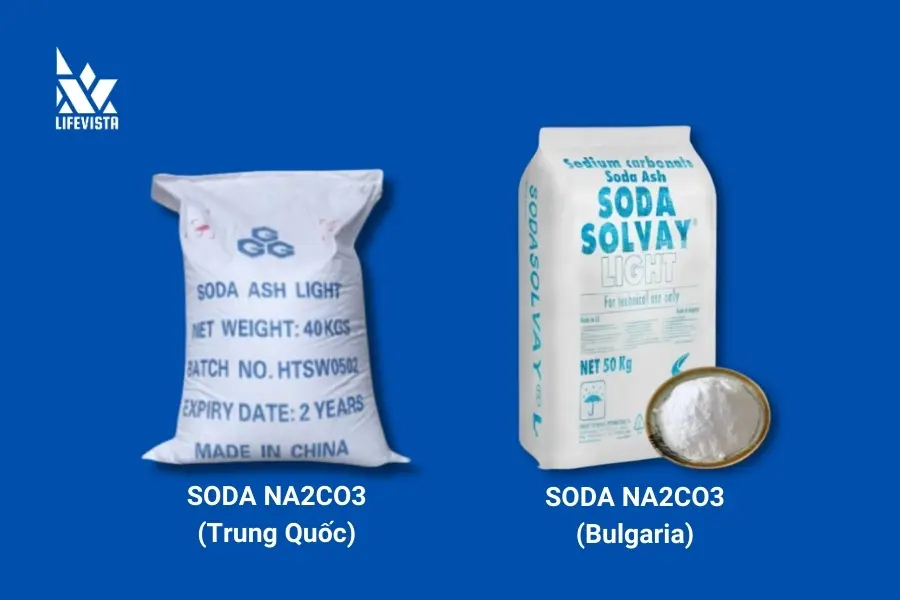 hai loại soda ash light phổ biến