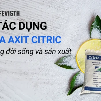 Tác dụng của axit citric