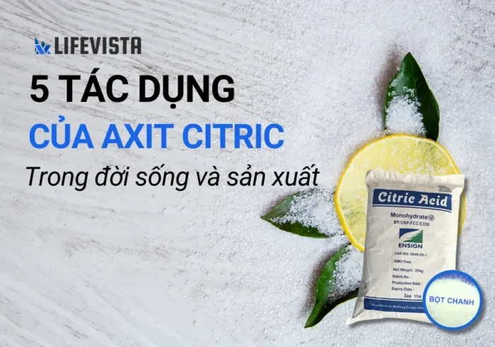 Tác dụng của axit citric