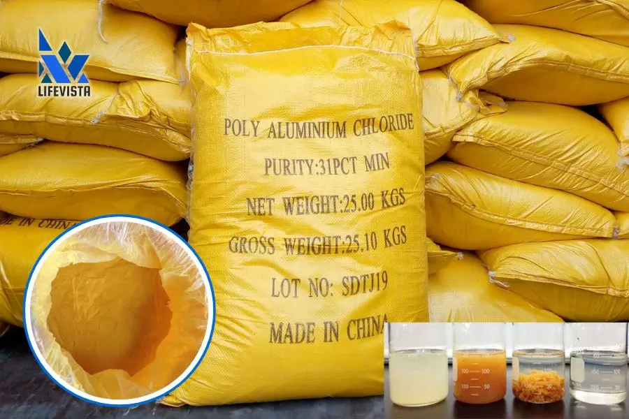 Hóa chất trợ lắng PAC hỗ trợ keo tụ