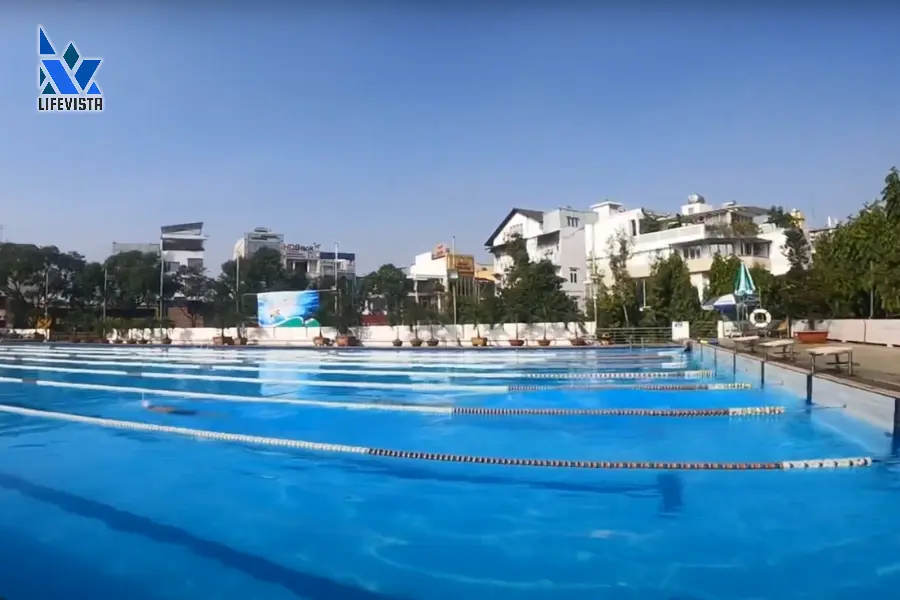 hồ bơi vân đồn 1 chuẩn olympic