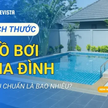 kích thước hồ bơi gia đình