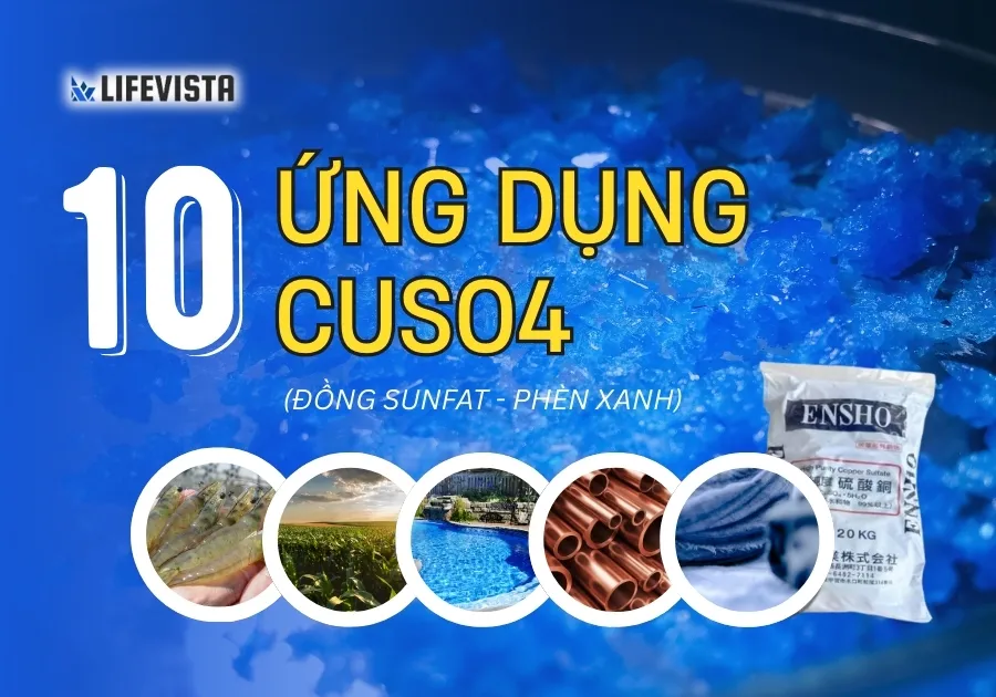 ứng dụng của CuSO4
