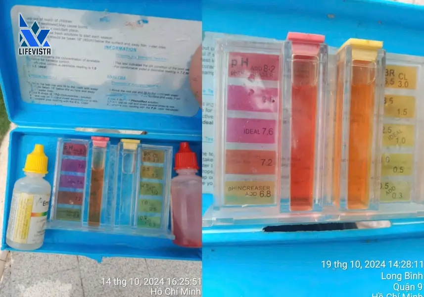 bộ test đo pH