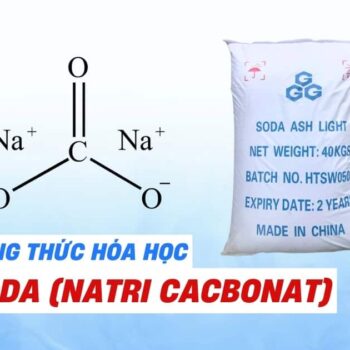 công thức hóa học của soda