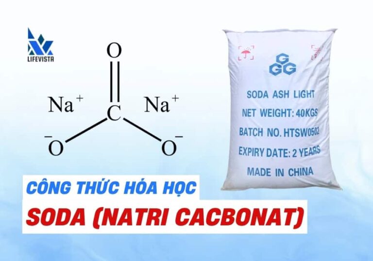 công thức hóa học của soda