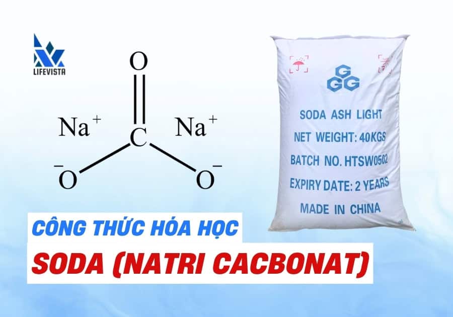 công thức hóa học của soda