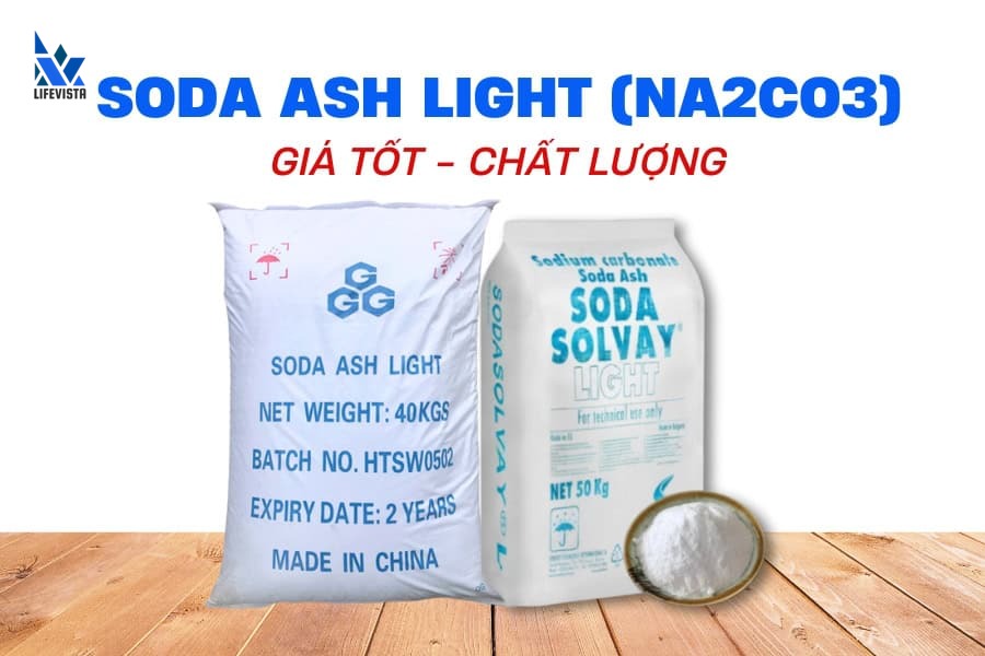 Hai loại Soda Ash Light được sử dụng phổ biến hiện nay