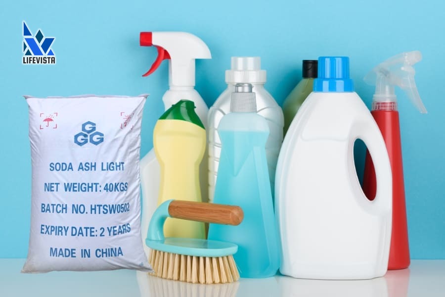ứng dụng na2co3 sản xuất chất tẩy rửa