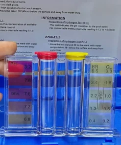 Bảng màu thử nước hồ bơi