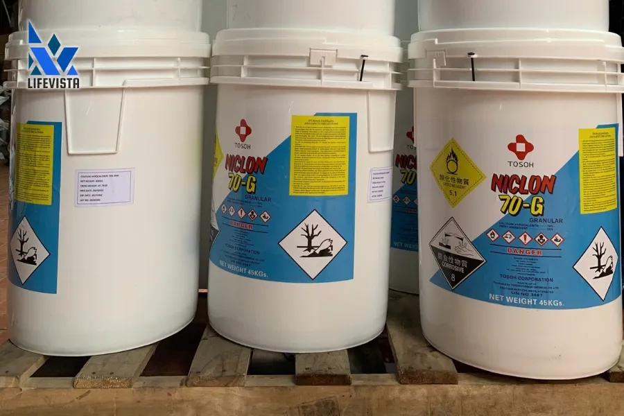 bảo quản hóa chất Chlorine