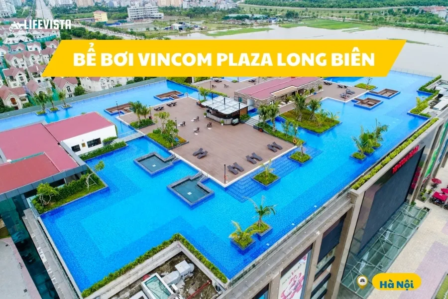 Bể bơi Vincom Plaza Long Biên