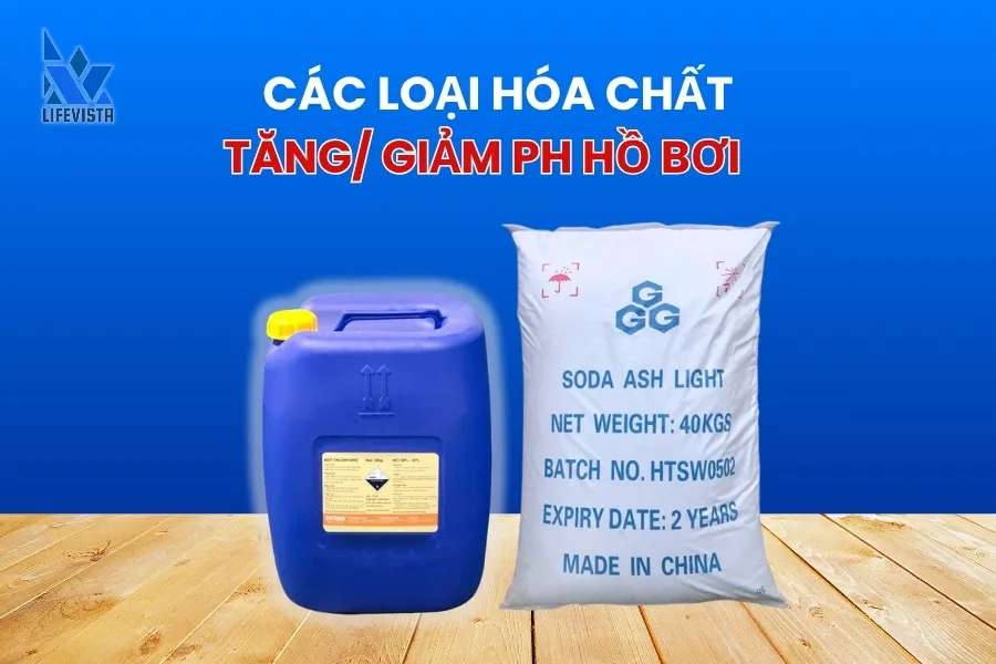 hóa chất tăng giảm pH