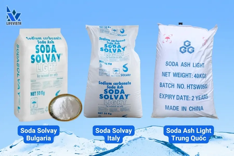 các loại soda light