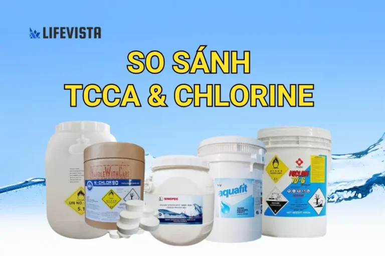 So sánh TCCA và Chlorine