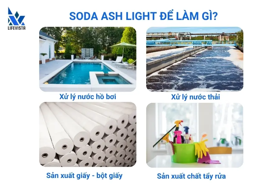 soda ash light để làm gì