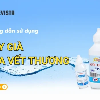 Sử dụng oxy già rửa vết thương