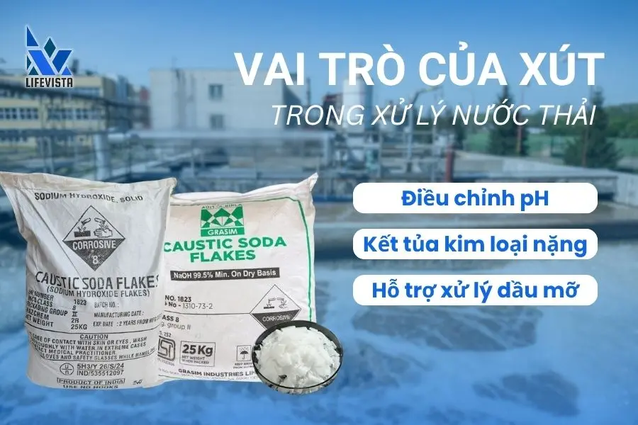 tác dụng của naoh trong xử lý nước thải