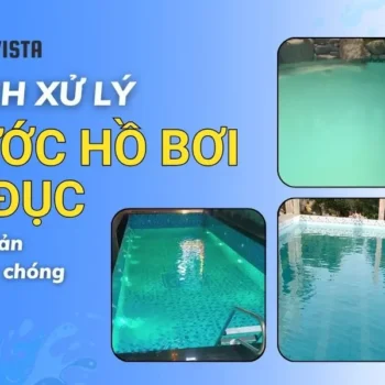 cách xử lý nước bể bơi bị đục